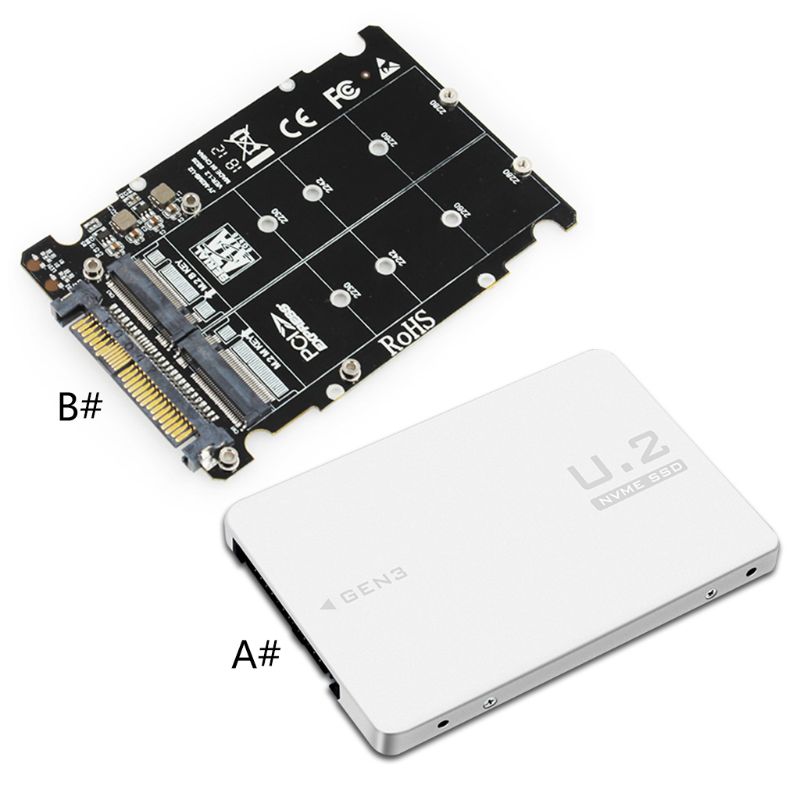 NVMe SATA- NGFF SSD-PCI-e U.2 SFF-8639 PCIe..